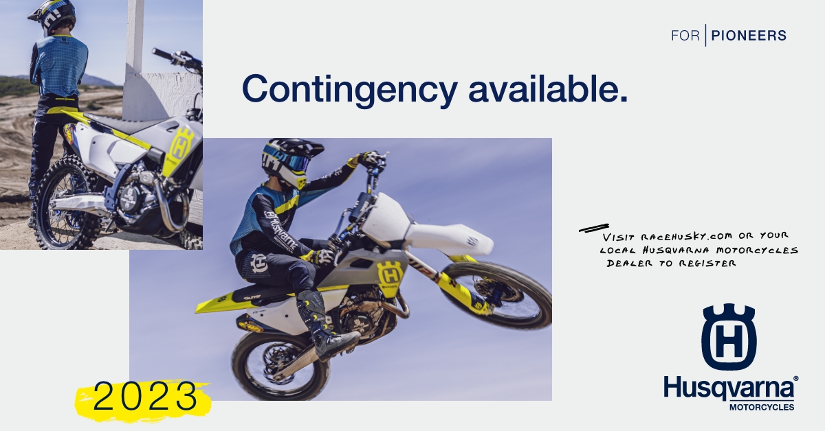 2023 Husqvarna Motorcycles Canada Contingency Program